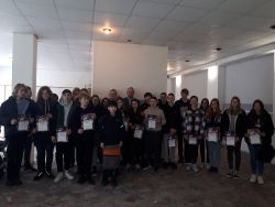 zdjęcie grupowe wolontariuszy WOŚP w Sławie