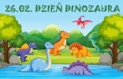 plakat na Dzień Dinozaura